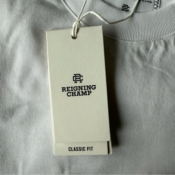 Reigning champ men’s long sleeve 🤍 NWT - Picture 2 of 5